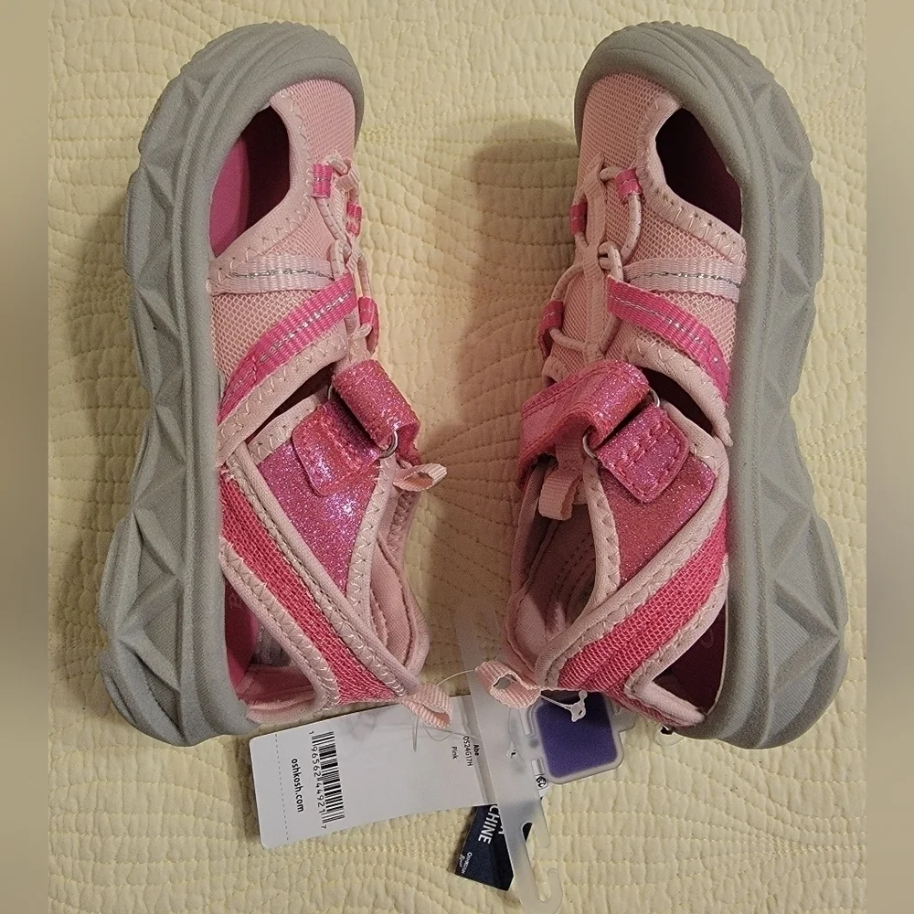 NWT Oshkosh B'Gosh Toddler Sandal with Velcro Closure